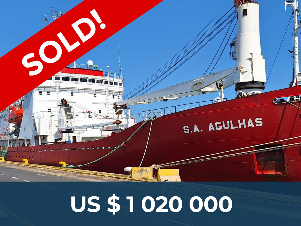 SA Agulhas sold on auction by Solution Strategists